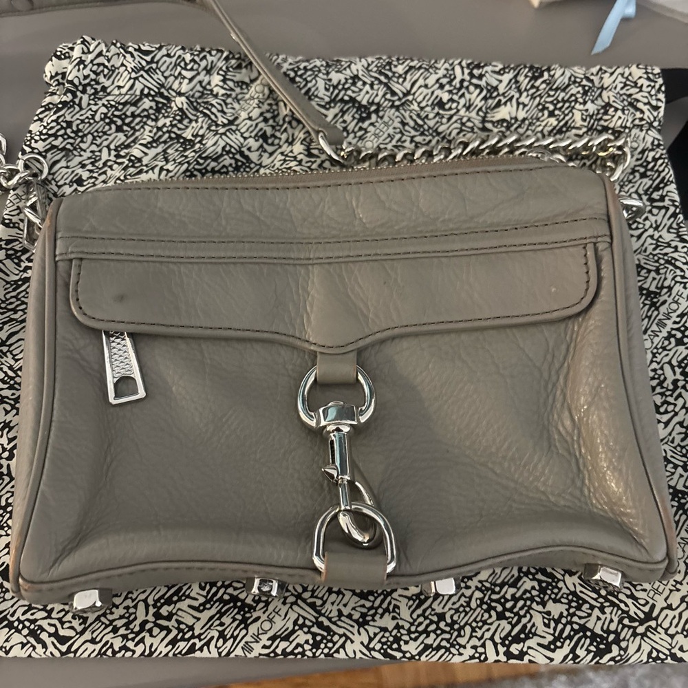 Gray Rebecca Minkof crossbody Women's Bag